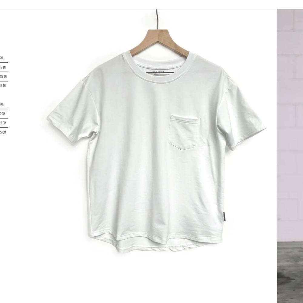 Brand new with tags little bipsy white favorite tee